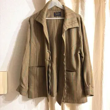 [ 새상품급 ] kastane/카스타네 체크 자켓 브라운 브라운 아우터