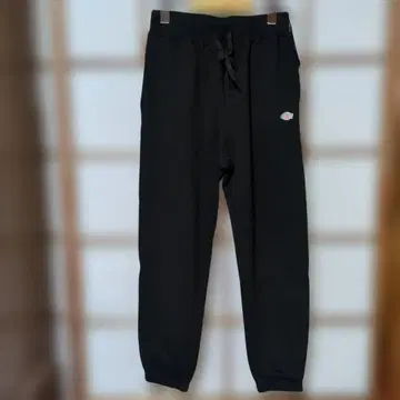Dickies 블랙 스웨트 팬츠 M