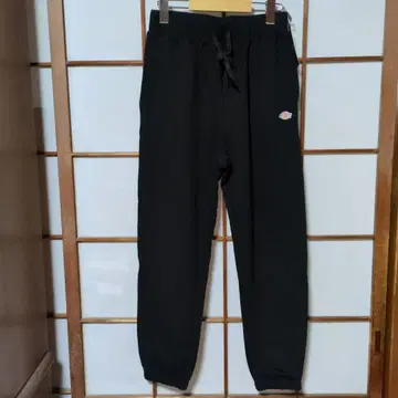 Dickies 블랙 스웨트 팬츠 M