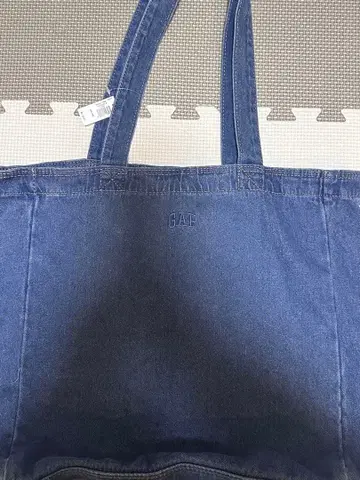 GAP 다크 블루 토트백