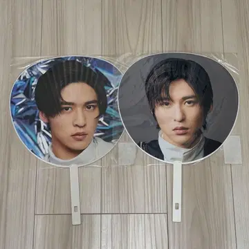 미개봉 새상품 Snow Man 메구로 렌 부채 2개