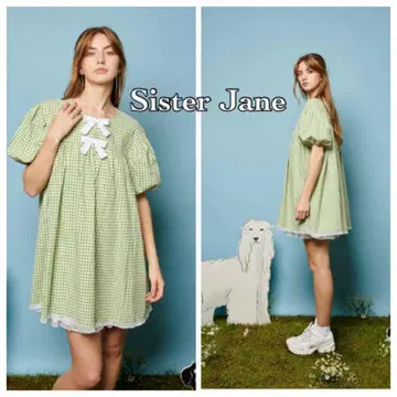 Sister Jane Bow Gingham Mini Dress