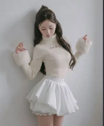 darich 스무스 퍼 리브 니트탑 IVO FREE