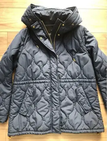 22OCTOBRE 퀼팅 다운 자켓 네이비 38