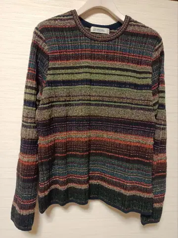 JARDIN 긴팔 니트 스웨터 멀티 컬러