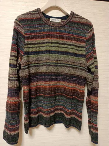 JARDIN 긴팔 니트 스웨터 멀티 컬러