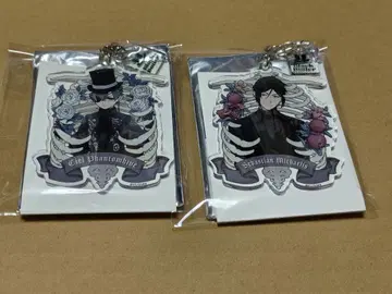 흑집사 Black Label 아크릴 키링 시엘 세바스찬