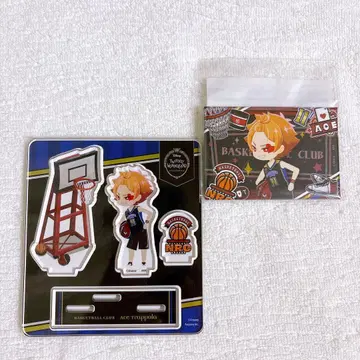 에이스 미니 아크릴 스탠드 프레임 캔뱃지 클럽 의류 농구부 트위스테