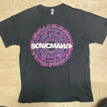 SONICMANIA 2011 블랙 T셔츠 M