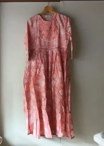 블록 프린트 코튼 쿠르타