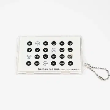 Suica 펭귄 펜 컬렉션 수박 카드 케이스
