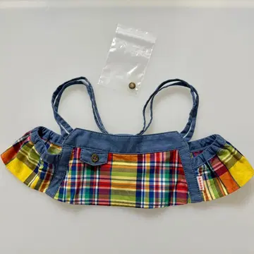 LOVOT 공식 컬러풀 체크 원피스 (체크 무늬)