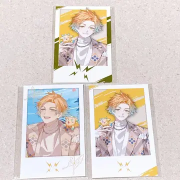 니지산지 오리엔스 폴라로이드풍 카드 세트 우사미 리토