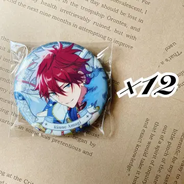 앙스타 아마기 린네 중국 캔뱃지 꽃의 계약