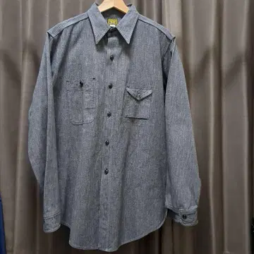 BIG YANK 1935 블랙 샴브레이 셔츠