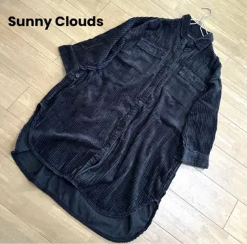 써니클라우드 극태 코듀로이 빅 셔츠