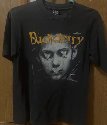 Buckcherry 투어 T셔츠 M 블랙