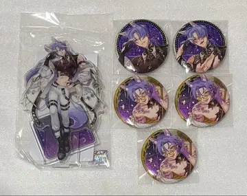 NU:카니발 흘러가는 쌍월 요염한 밤의 연회 캔뱃지 아크릴 스탠드 쿠야