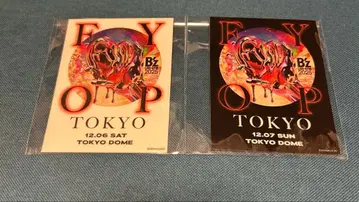 B'z LIVE-GYM 2025 FYOP 스티커 도쿄돔 2개