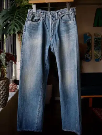 23aw A.PRESSE No.2 워싱 데님 팬츠 34