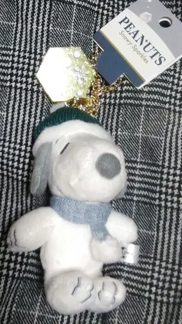 스누피 키링 겨울 의상 USJ