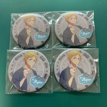 최애의 아이 도도부현 규슈 오이타현 캔뱃지 아쿠아