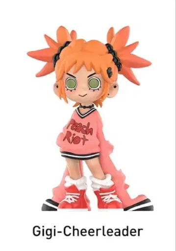 Peach riot loading Gigi cheerleader