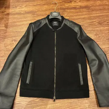 EMMETI 이소재 콤비 자켓 램스킨 48