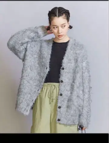 새상품급 정가 18700 B&Y 샤기 가디건