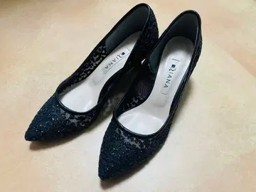 다이애나 DIANA 글리터 튤 펌프스 21.5cm