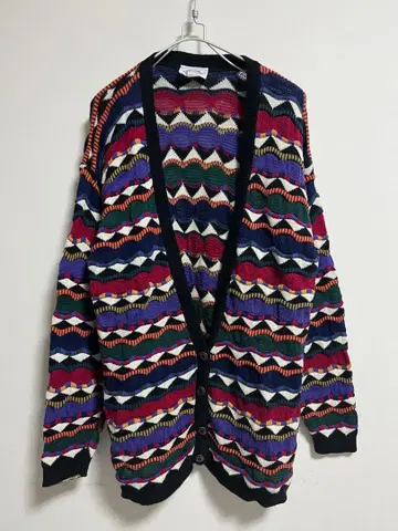 USA제 3D 니트 COOGI풍 니트 가디건