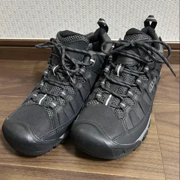 새상품급 킨 KEEN 타기 EXP 워터프루프 26.5cm 블랙