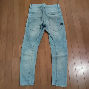 d-staq28 라이트 블루 스키니 데님