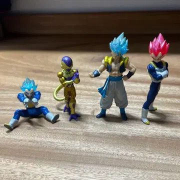 드래곤볼 피규어 세트 베지터 오지터 골든 프리저