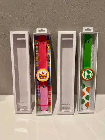 파워업 밴드 2개 세트 요시 피치 작동 양호