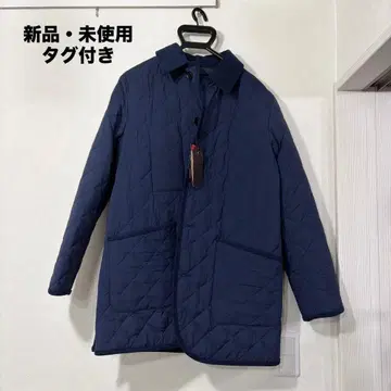 새상품 미사용 네이비 퀼팅 자켓