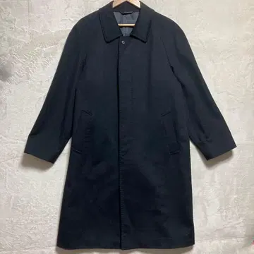 새상품급 XL 캐시미어 롱 코트 스텐카라 코트 블랙 오버사이즈