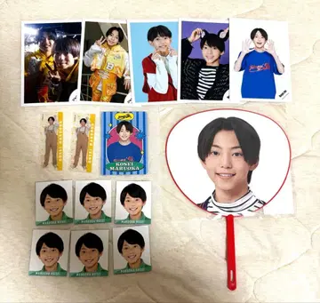 마루오카 코세이 미니 부채 프로카 굿즈 모음 묶음 판매