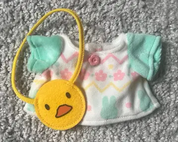 Flower Miffy 코스튬 의류 부활절 그린