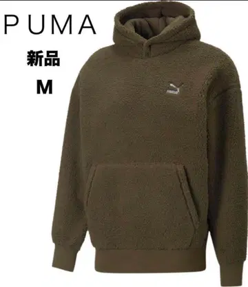 PUMA 푸마 [ 새상품 ] 보아 플리스 풀오버 후드티 M