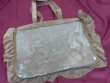 [15일 삭제] 리본 결품 자카마트 이타백 코듀로이 코코아 브라운