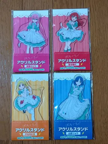 봇치 더 록! 훼미리마트 콜라보 아크릴 스탠드 훼미리마트