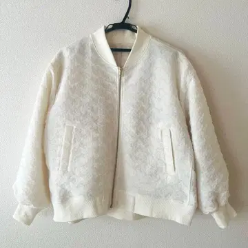 RANAN 블루종 포코포코 볼륨 슬리브 블루종 M 아우터 봄/가을용