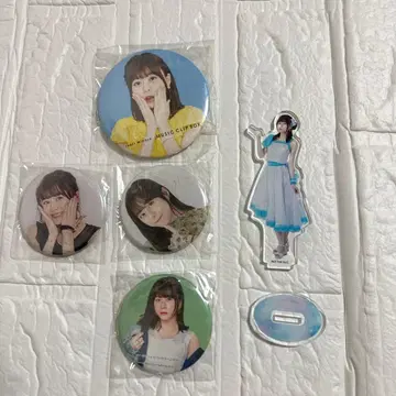 미나세 이노리 아크릴 스탠드, 캔 배지