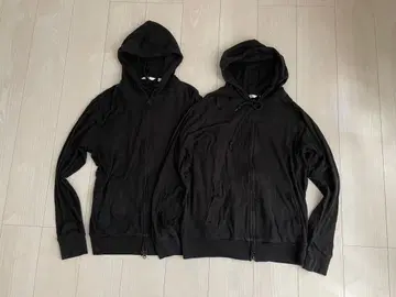 UNIQLO 라이트 웨이트 풀집업 후드티 2개