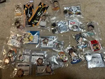 애니메이션 캐릭터 키링 세트 하이큐