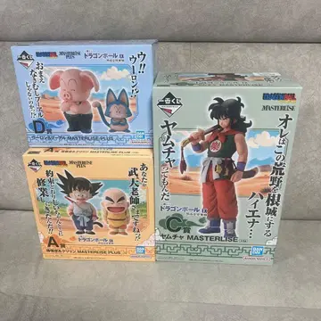 제일복권 드래곤볼 A상 손오공 & 크리링 C상 야무치 D상 우롱 & 푸알