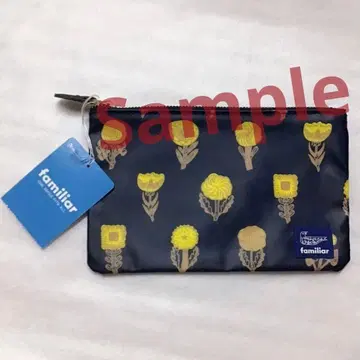 택 포함 새상품 한정판 파미리아 가고시마 마코토 콜라보 파우치