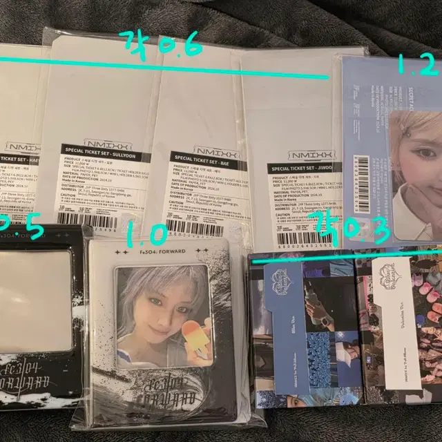 엔믹스 MD 콘서트 티켓 아크릴스탠드 앨범