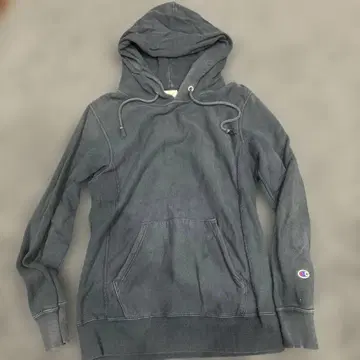 챔피언 리버스 위브 후드티 그레이 M